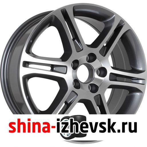 Колесный диск Replay V18 7.5xR17 5×108 ET55 DIA63.3 насыщенный темно-серый полностью полированный в Ижевске